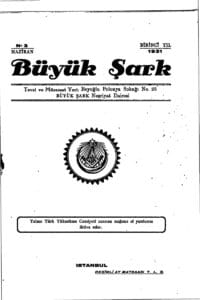 Büyük Şark Dergisi - Sayı 3