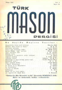 Türk Mason Dergisi Sayı (10)