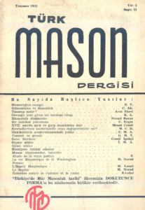 Türk Mason Dergisi Sayı (11)