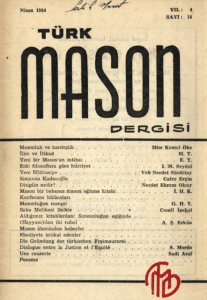 Türk Mason Dergisi Sayı (14)