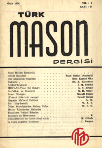 Türk Mason Dergisi Sayı (21)