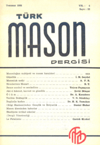 Türk Mason Dergisi Sayı (23)