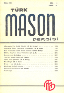 Türk Mason Dergisi Sayı (24)