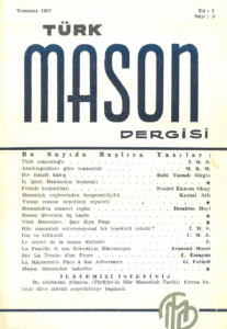 Türk Mason Dergisi Sayı (3)