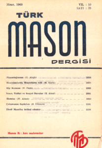 Türk Mason Dergisi Sayı (38)