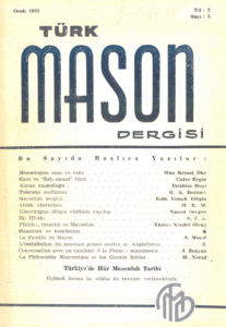 Türk Mason Dergisi Sayı (5)