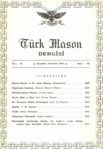 Türk Mason Dergisi Sayı (55)