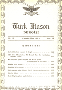 Türk Mason Dergisi Sayı (62)