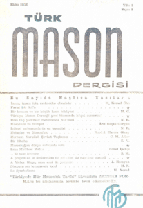 Türk Mason Dergisi Sayı (8)